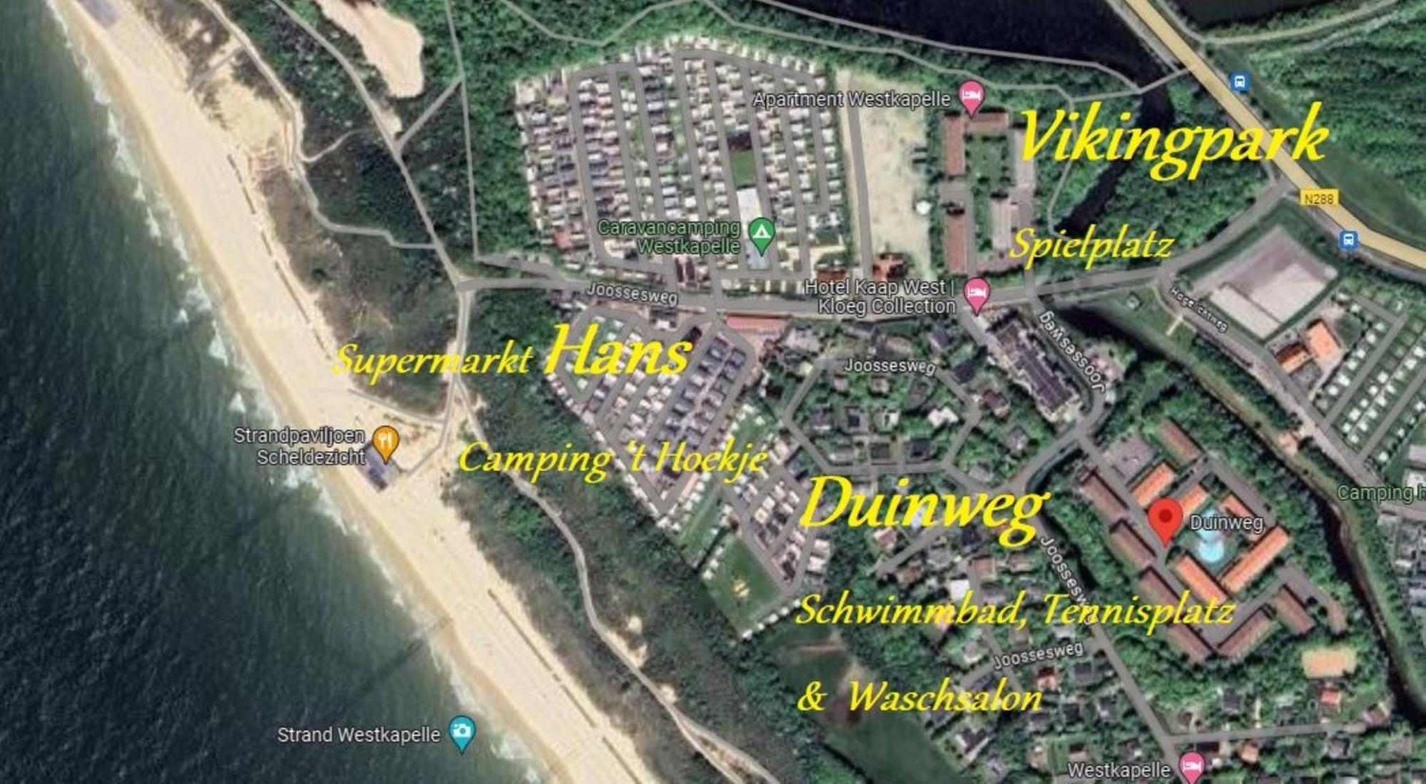 Duinzicht 6 Bed By The Sea Lägenhet Westkapelle Exteriör bild